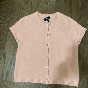 ME+EM short sleeve cardigan